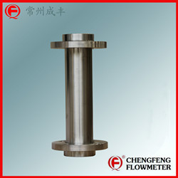 F30-40 glass tube flowmeter all stainless steel  high anti-corrosion [CHENGFENG FLOWMETER]  turnable flange type good appearance easy installation Chinese professional manufacture